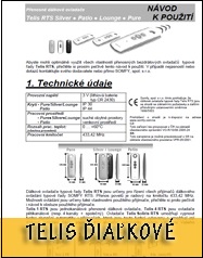 telis ďiaľkové ovládanie návod