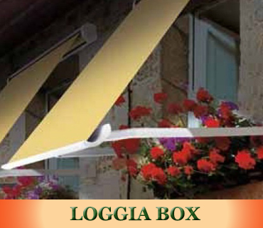 balkónová markíza loggia box
